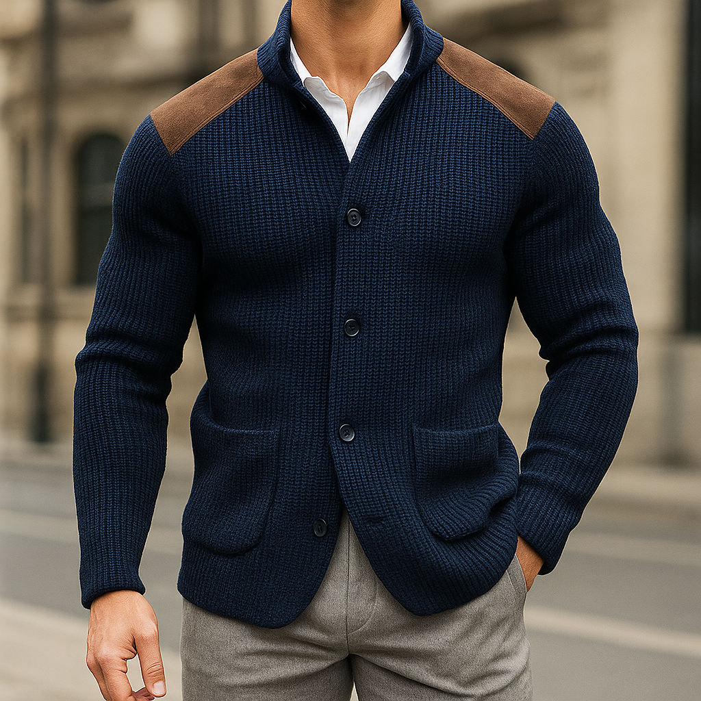 Bruno | Blazer de Punto con Textura Refinada