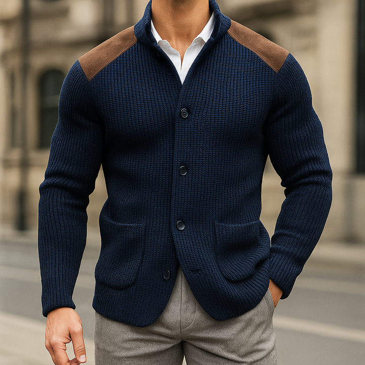 Bruno | Blazer de Punto con Textura Refinada