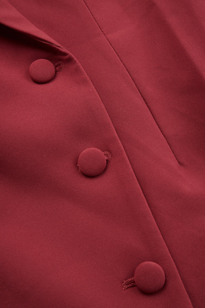 Camille | Vestido Blazer Midi Elegante