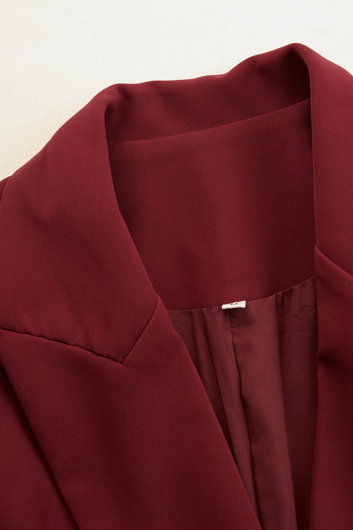 Camille | Vestido Blazer Midi Elegante