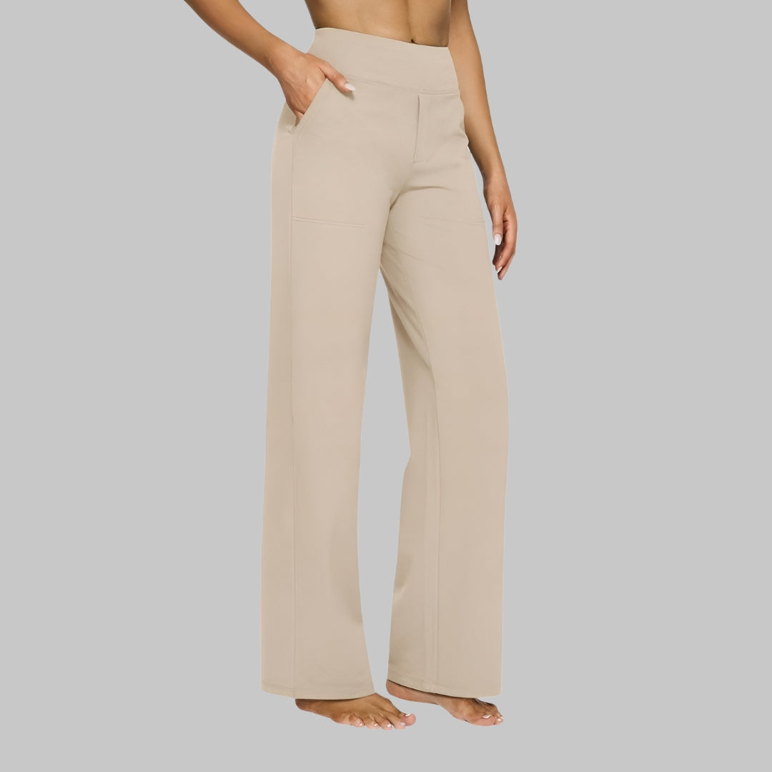 Estela | Pantalones Elegantes de Mujer con Cintura Alta