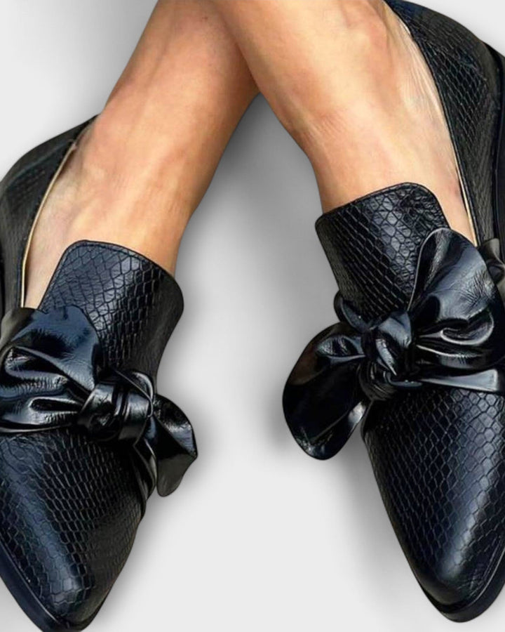 Samara | Mocasín con Detalle de Lazo