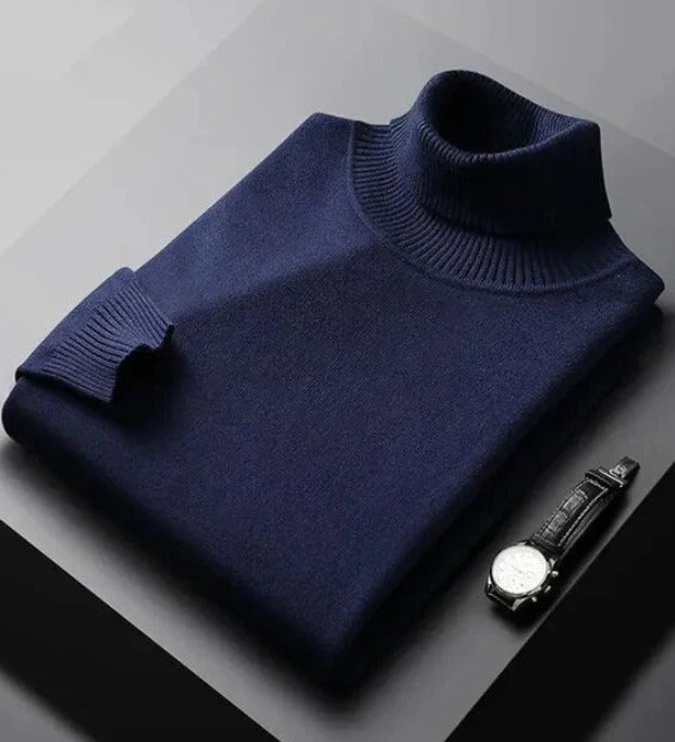 Armando | Suéter de Cashmere con Cuello Alto
