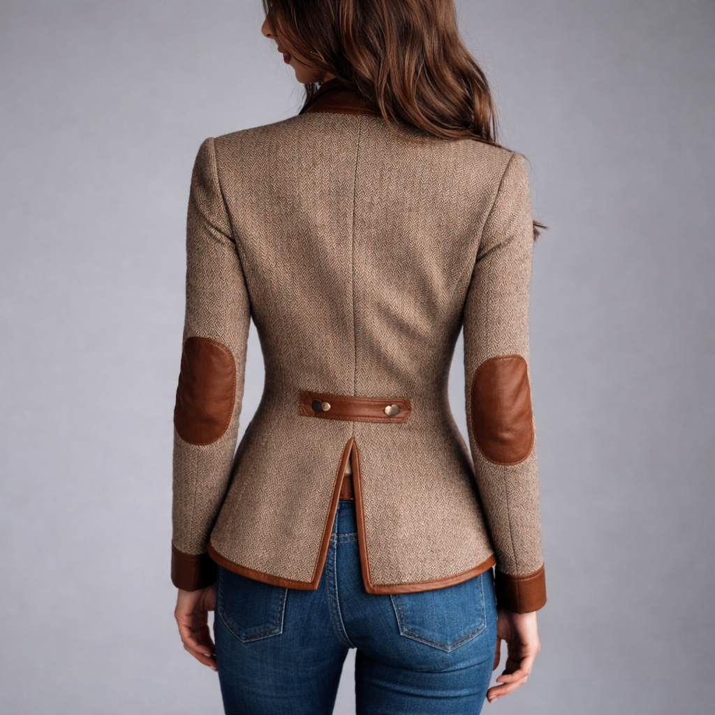 Bea | Elegante chaqueta de tweed estilo heritage