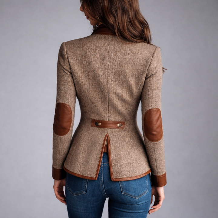 Bea | Elegante chaqueta de tweed estilo heritage