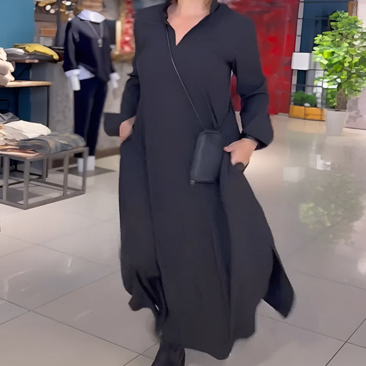 Emiliano | Vestido Largo de Silueta Holgada