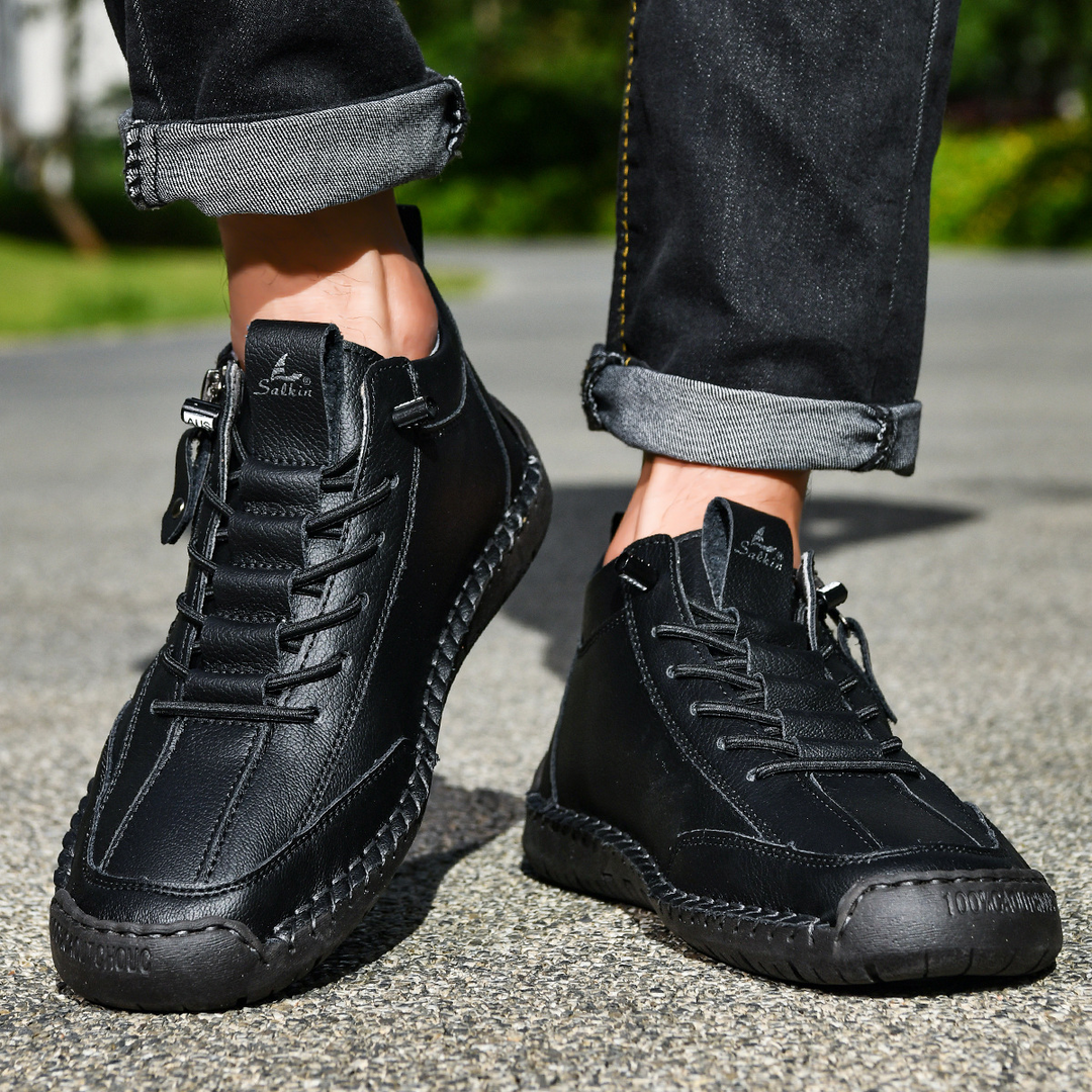 Keaton | Zapatos de Nubuck con Cremallera para Hombre