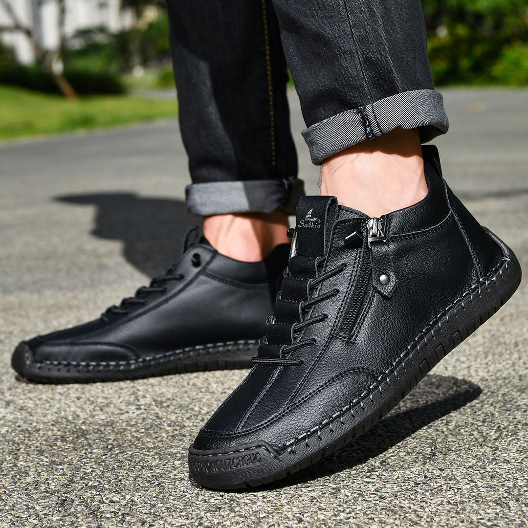 Keaton | Zapatos de Nubuck con Cremallera para Hombre