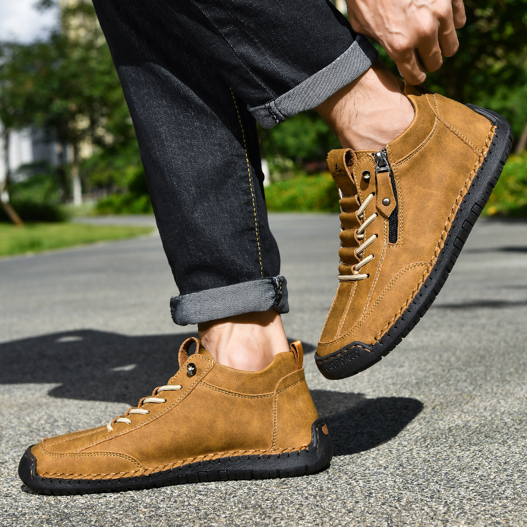 Keaton | Zapatos de Nubuck con Cremallera para Hombre