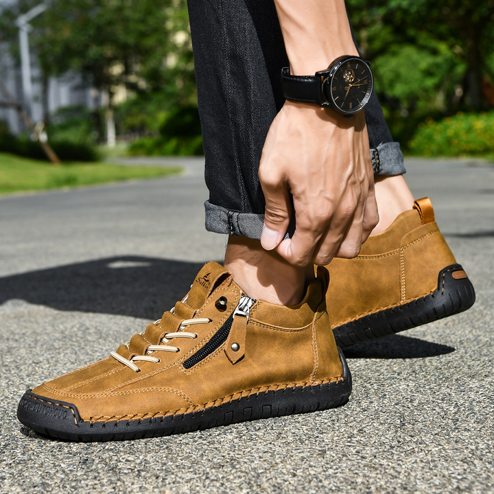Keaton | Zapatos de Nubuck con Cremallera para Hombre