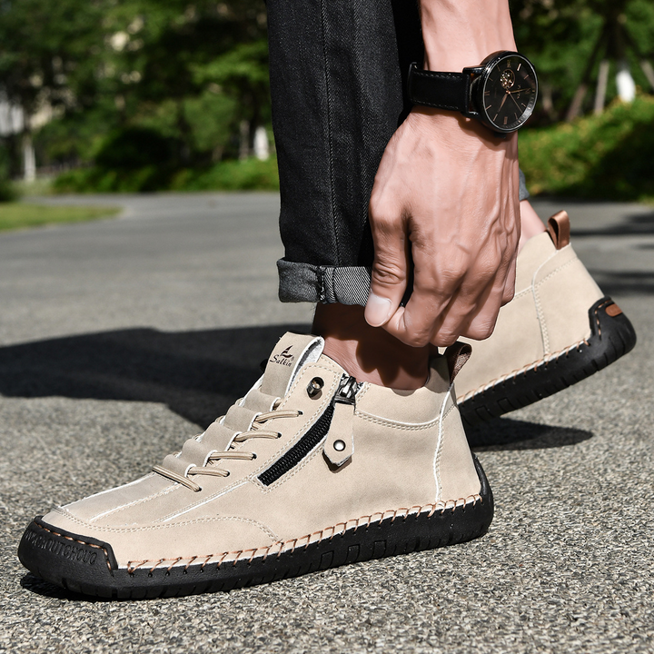 Keaton | Zapatos de Nubuck con Cremallera para Hombre