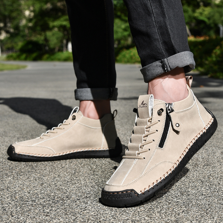 Keaton | Zapatos de Nubuck con Cremallera para Hombre