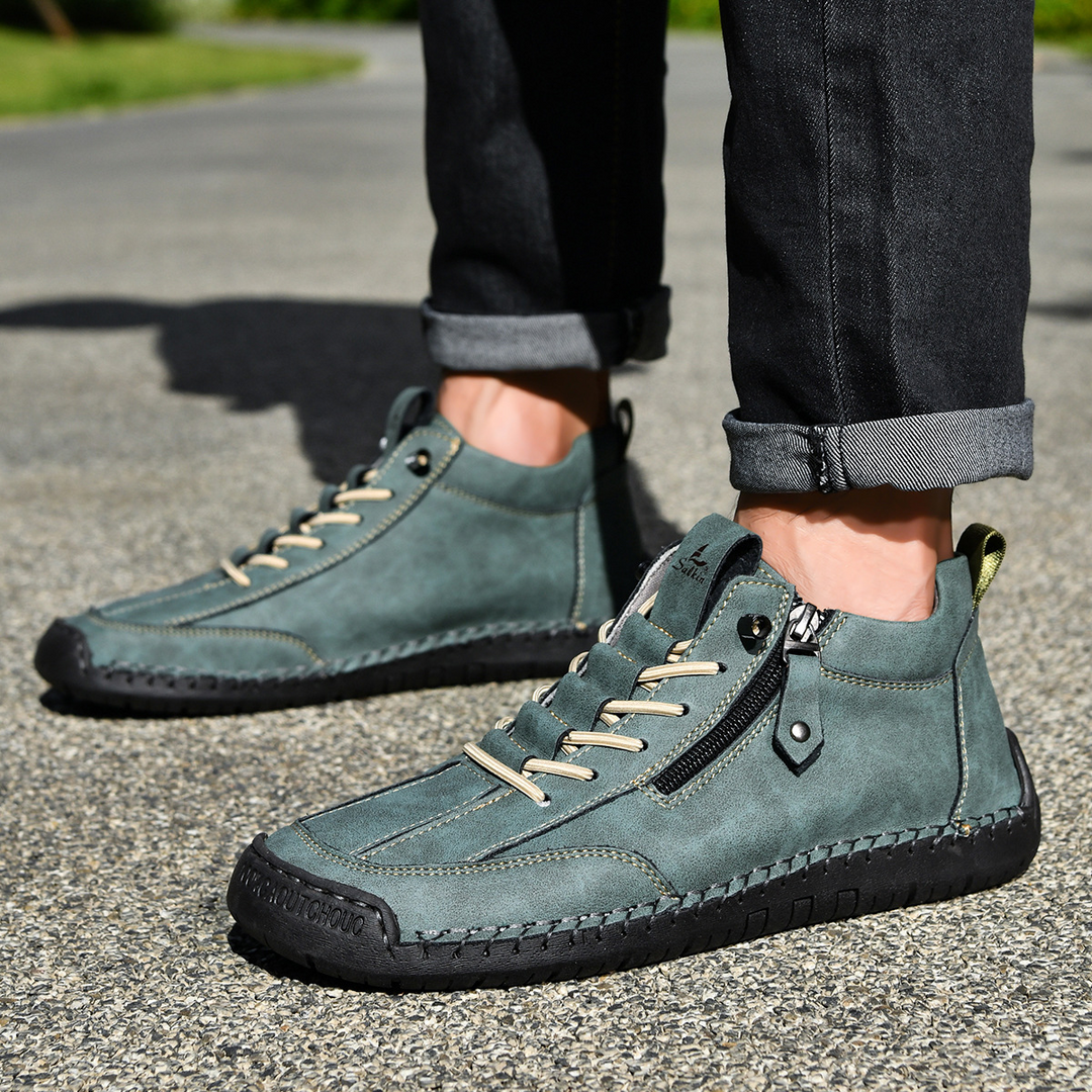 Keaton | Zapatos de Nubuck con Cremallera para Hombre