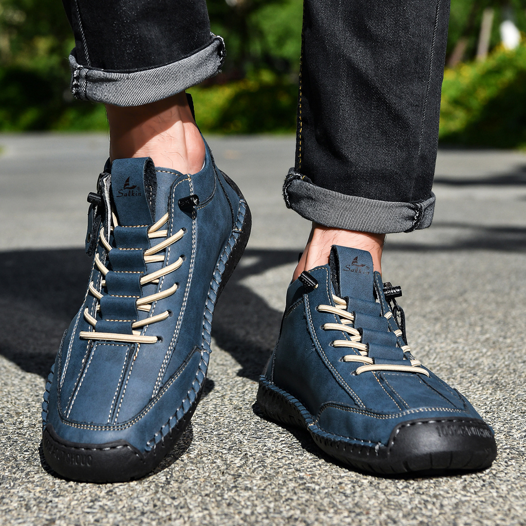 Keaton | Zapatos de Nubuck con Cremallera para Hombre