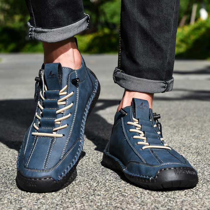 Keaton | Zapatos de Nubuck con Cremallera para Hombre