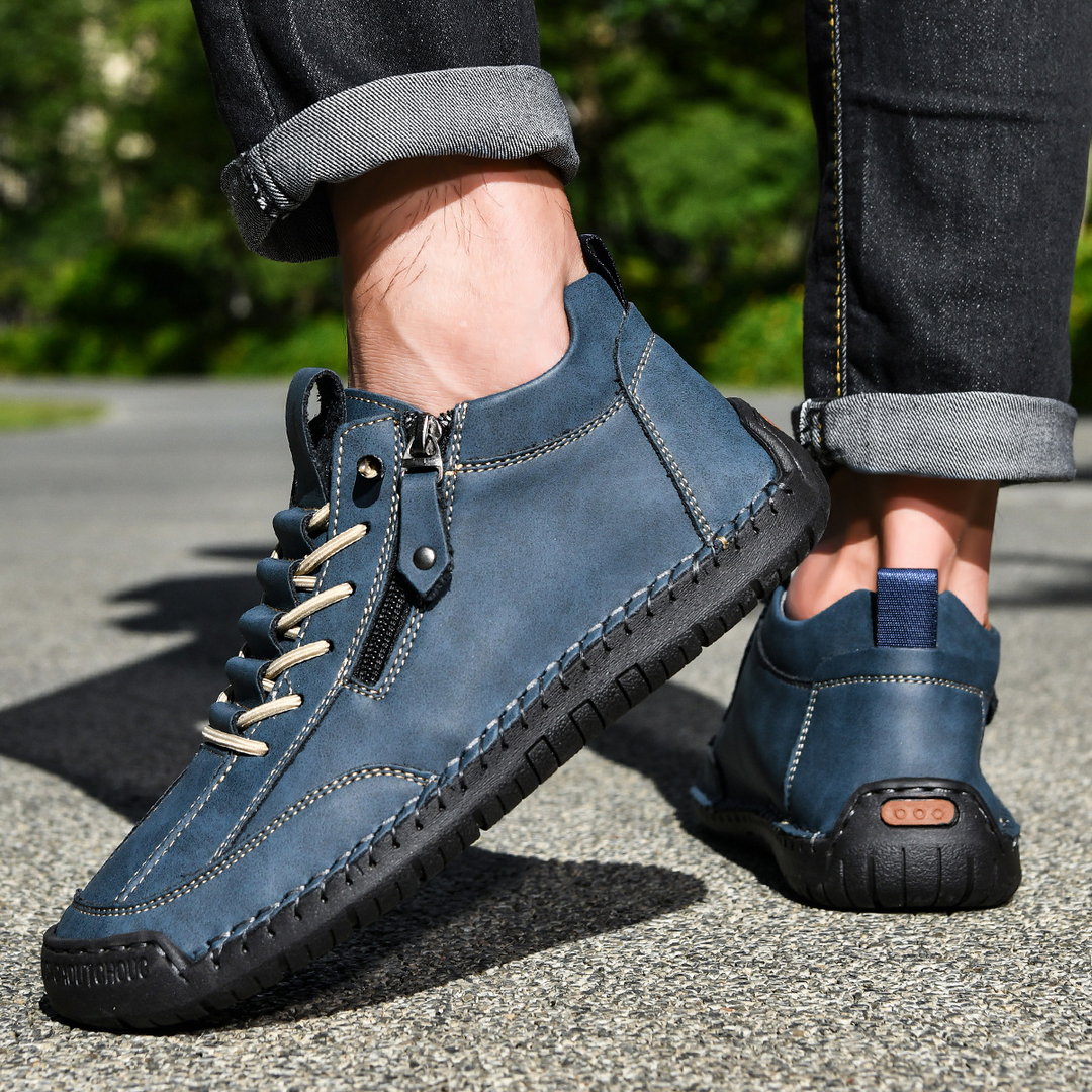 Keaton | Zapatos de Nubuck con Cremallera para Hombre