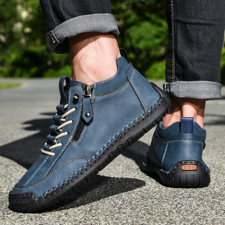 Keaton | Zapatos de Nubuck con Cremallera para Hombre