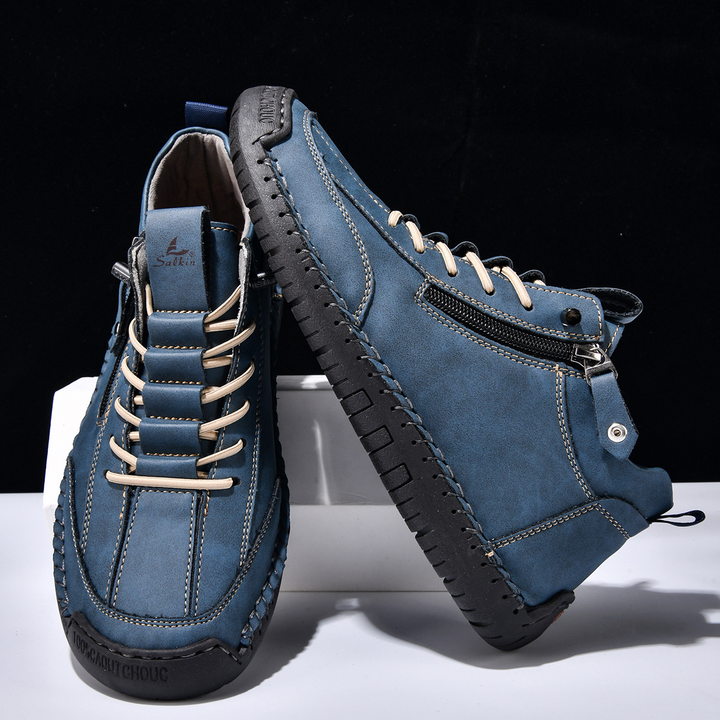 Keaton | Zapatos de Nubuck con Cremallera para Hombre