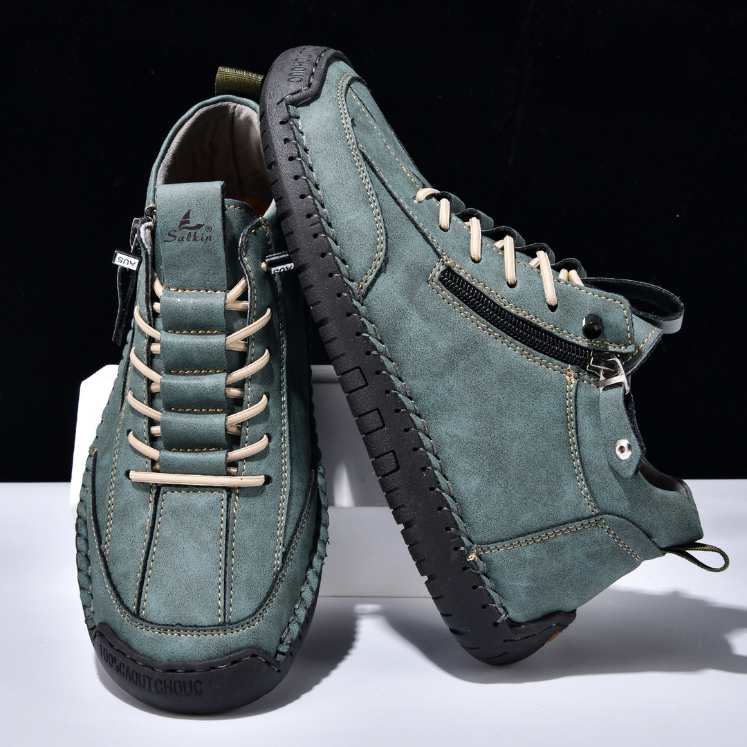 Keaton | Zapatos de Nubuck con Cremallera para Hombre