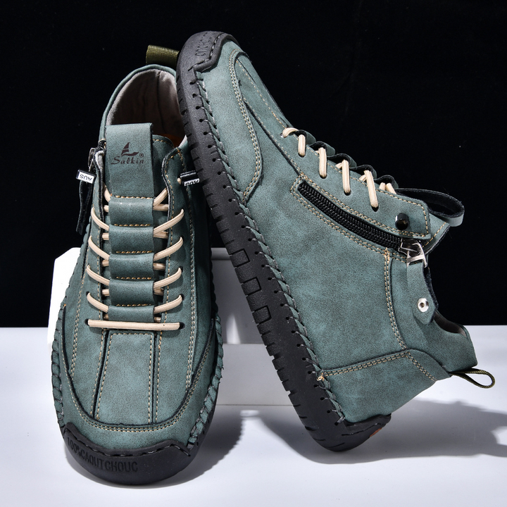 Keaton | Zapatos de Nubuck con Cremallera para Hombre