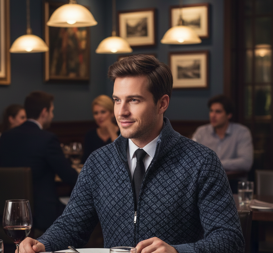 Pascual | Cárdigan casual de lujo