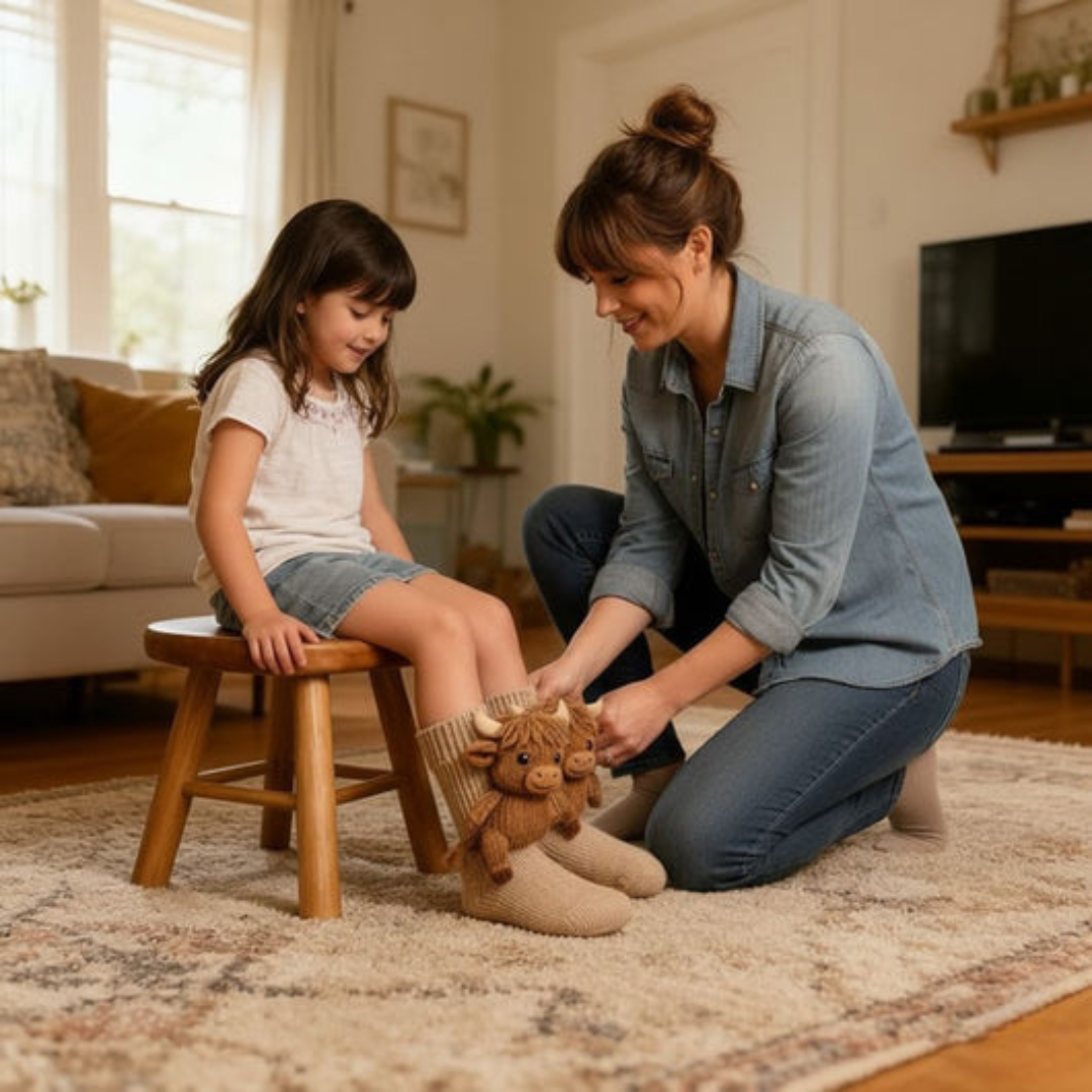 Adela | Calcetas Cálidas con Diseños de Animales (1+1 Gratis)