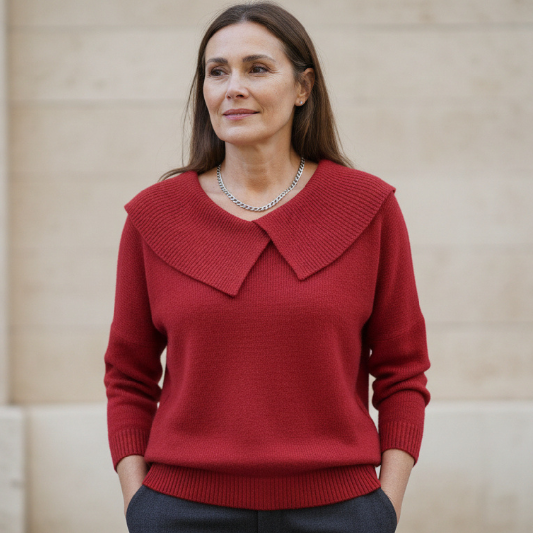 Lucia | Suéter Cálido con Cuello Suave