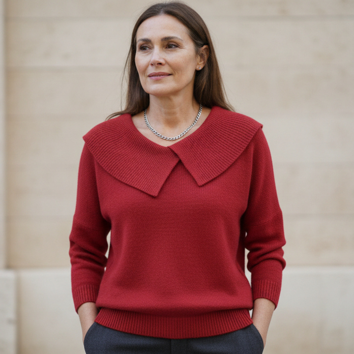 Lucia | Suéter Cálido con Cuello Suave