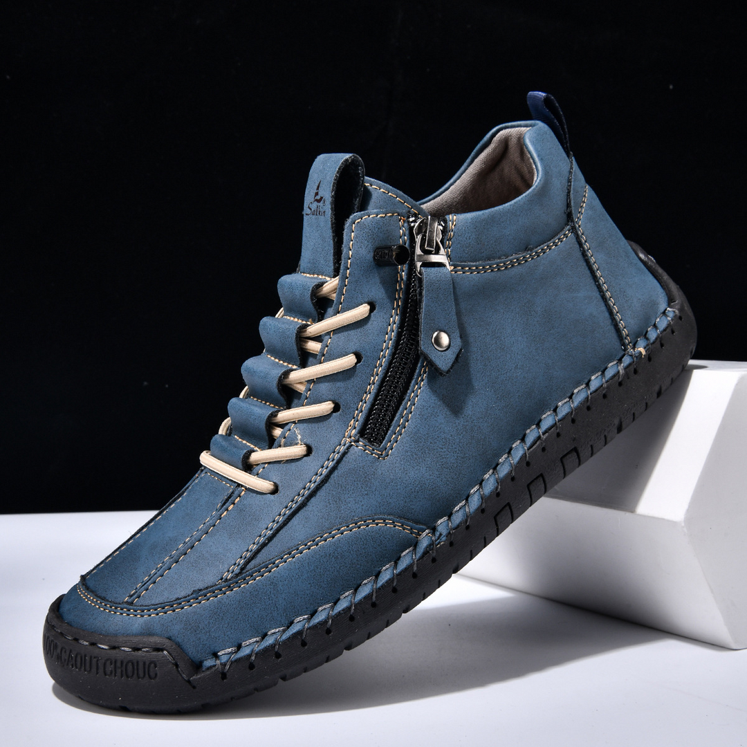 Keaton | Zapatos de Nubuck con Cremallera para Hombre