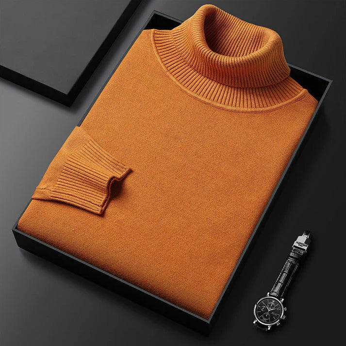 Armando | Suéter de Cashmere con Cuello Alto