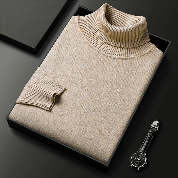 Armando | Suéter de Cashmere con Cuello Alto