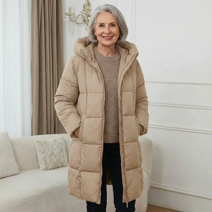 Amparo | Chaqueta Acolchada Con Capucha