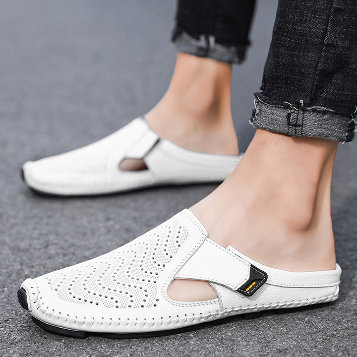 Brodie | Sandalias de Cuero Transpirables