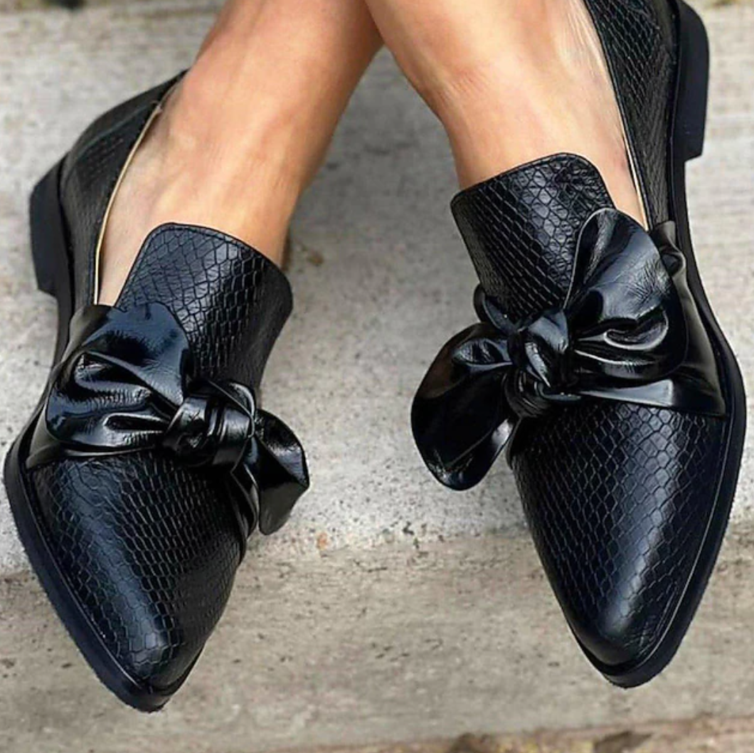 Samara | Mocasín con Detalle de Lazo