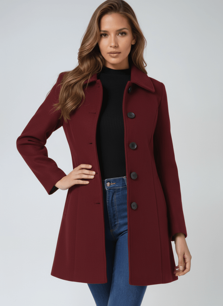 Helena | Abrigo de Invierno para Mujeres con Botones