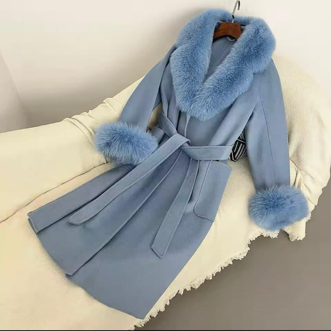 Linaya | Abrigo Elegante con Cinturón