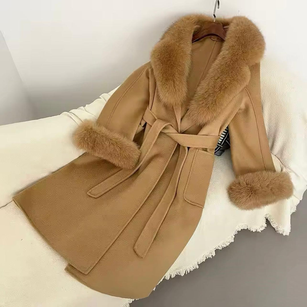 Linaya | Abrigo Elegante con Cinturón