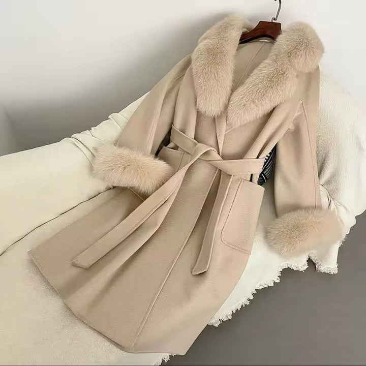 Linaya | Abrigo Elegante con Cinturón