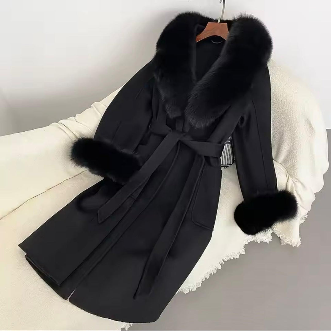 Linaya | Abrigo Elegante con Cinturón