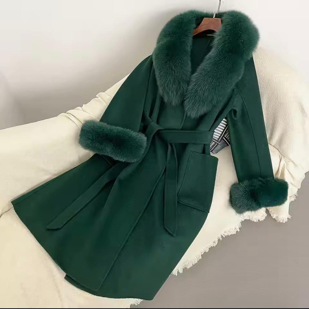 Linaya | Abrigo Elegante con Cinturón