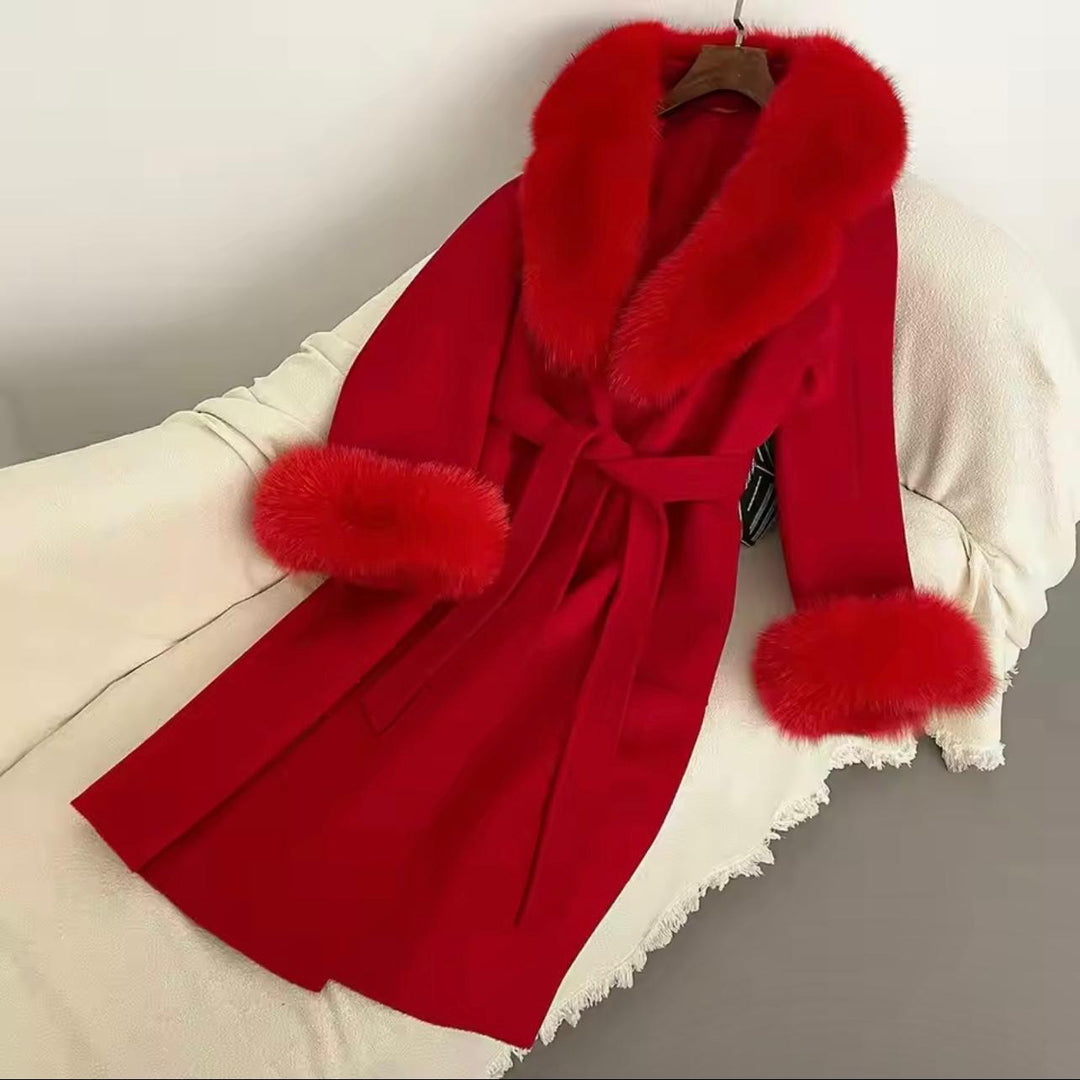 Linaya | Abrigo Elegante con Cinturón