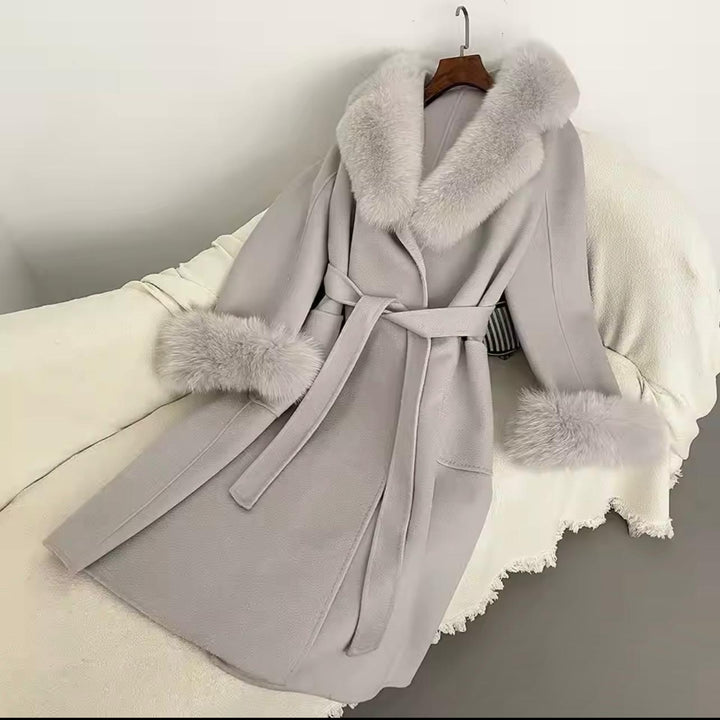 Linaya | Abrigo Elegante con Cinturón