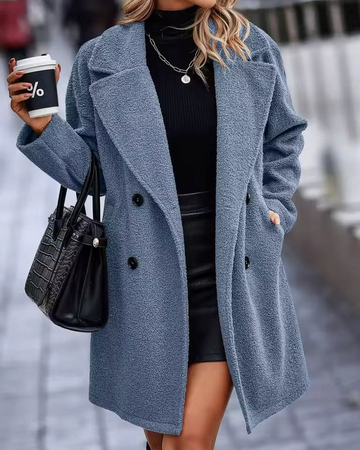 Milena | Abrigo Elegante Estilo Bouclé