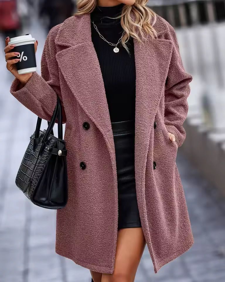 Milena | Abrigo Elegante Estilo Bouclé