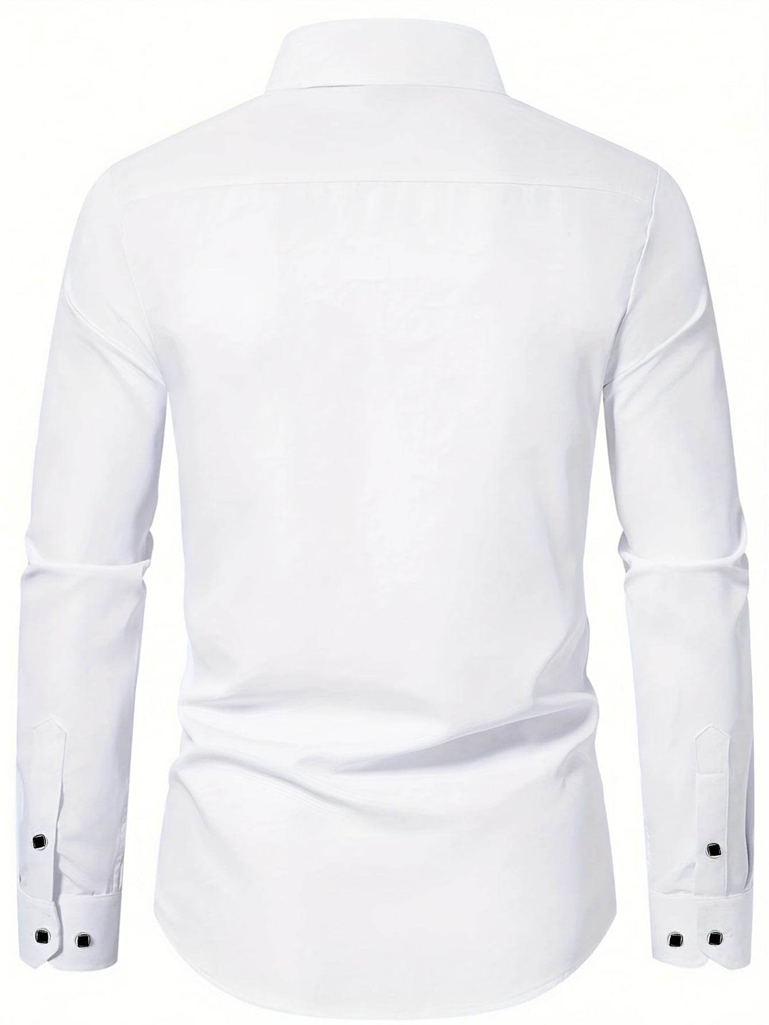 Alaric | Camisa de Vestir Brillante de Corte Slim