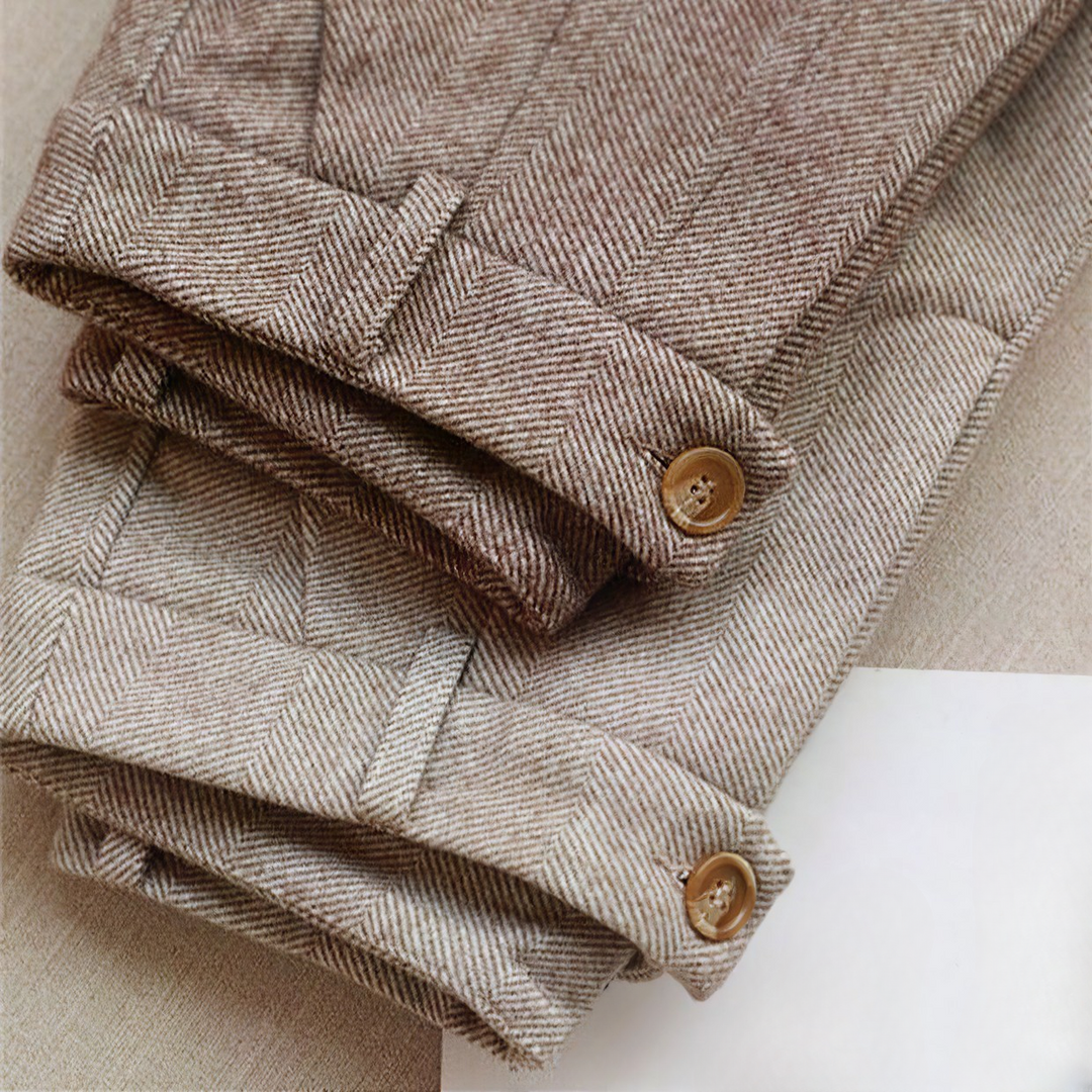 Karel | Pantalones Elegantes de Lana Pura a Medida