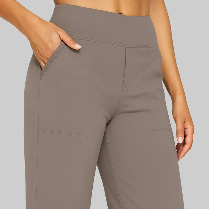 Estela | Pantalones Elegantes de Mujer con Cintura Alta