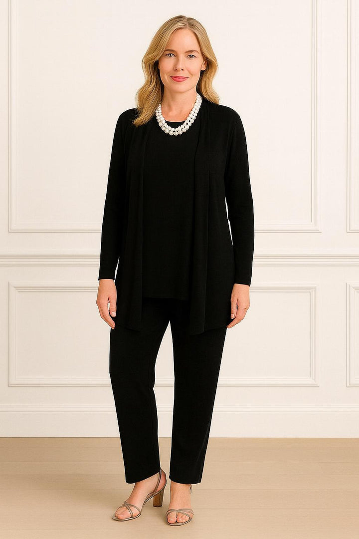 Rosy | Conjunto de Cárdigan, Top y Pantalones