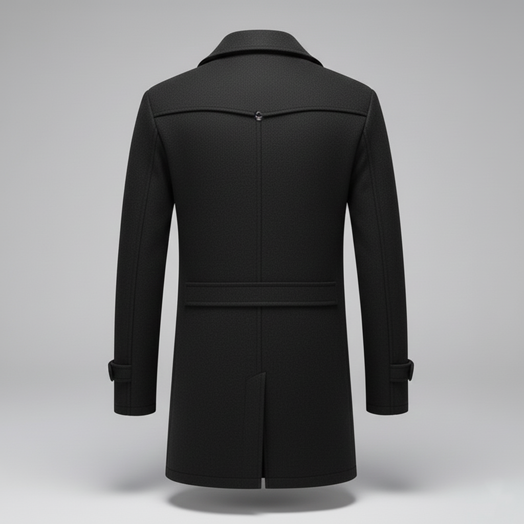 Silverio | Abrigo de Dos Piezas de Corte Refinado